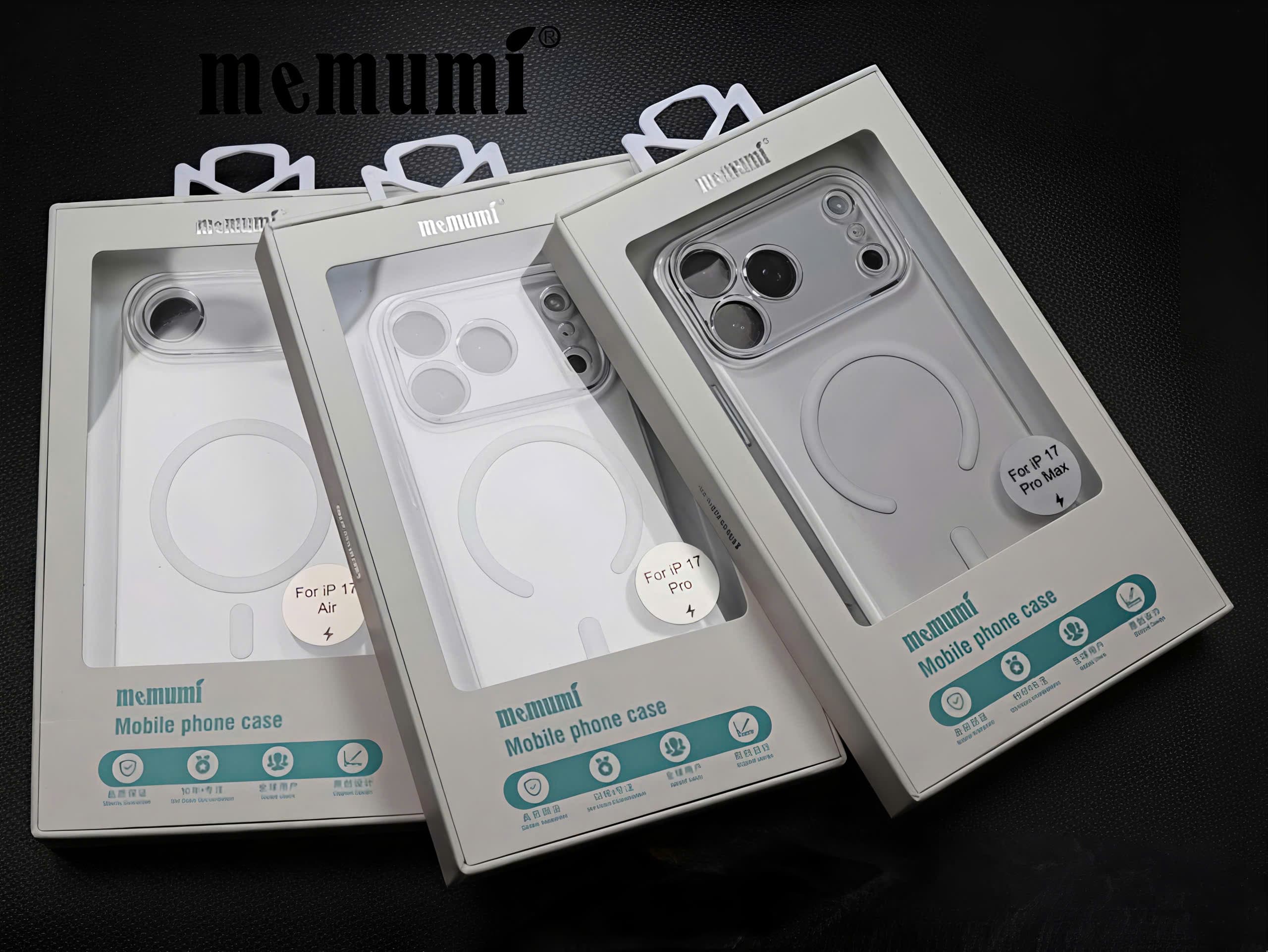 Ốp Lưng Memumi Siêu Mỏng Trong Magsafe iPhone 15 Pro